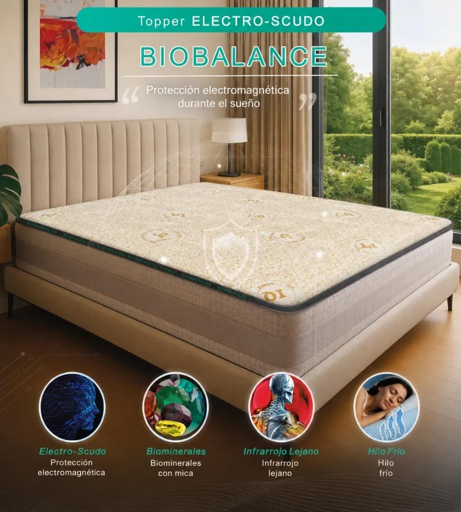 NEW TOPPER BIO-PROTEC COOL — Cuatro tecnologías en un topper