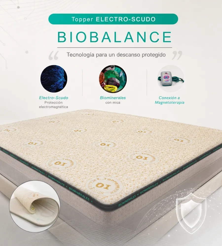 NEW TOPPER BIO-PROTEC COOL — Tecnología para un descanso protegido