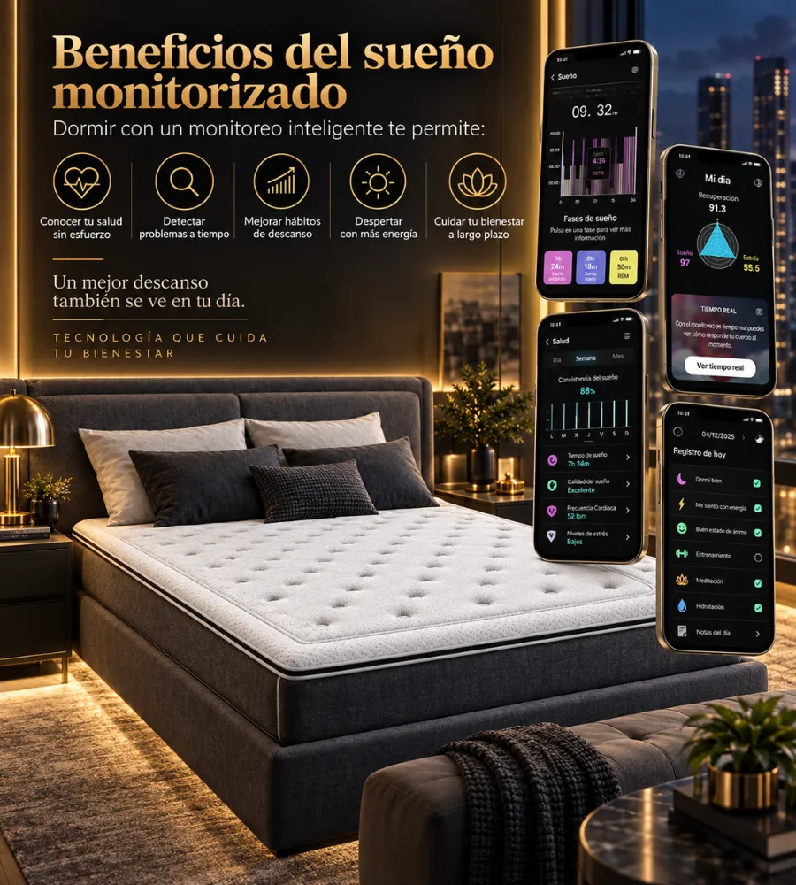 NEW TOPPER LUXOR PRIME — Un mejor descanso también se ve en tu día