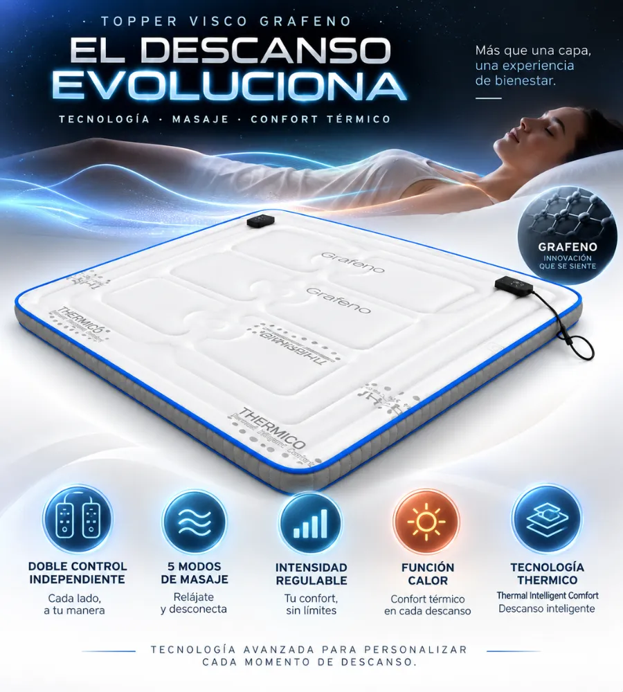 TOPPER NEW ZEUS RS7 — El descanso evoluciona