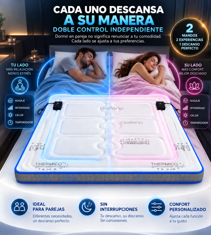 TOPPER NEW ZEUS RS7 — Doble control independiente