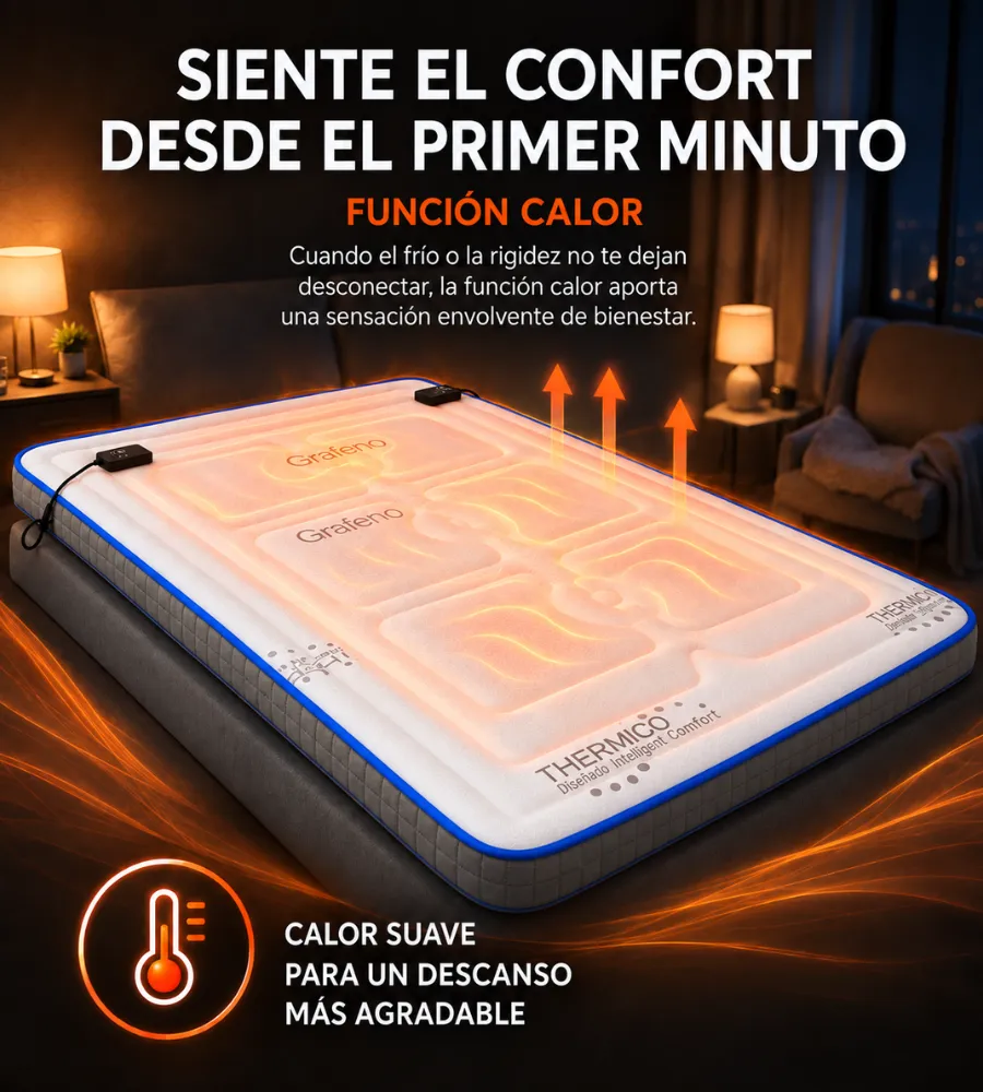 TOPPER NEW ZEUS RS7 — Función calor