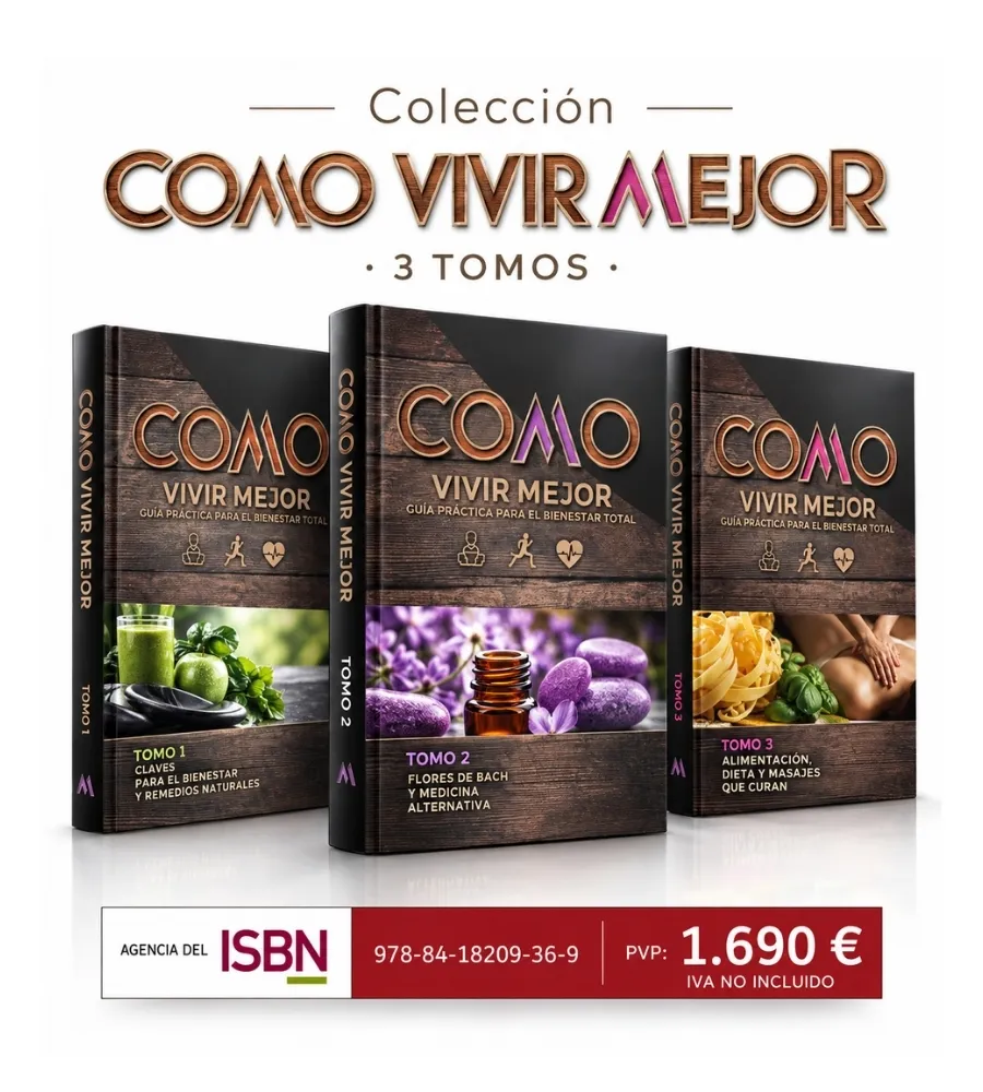 CÓMO VIVIR MEJOR · 3 TOMOS