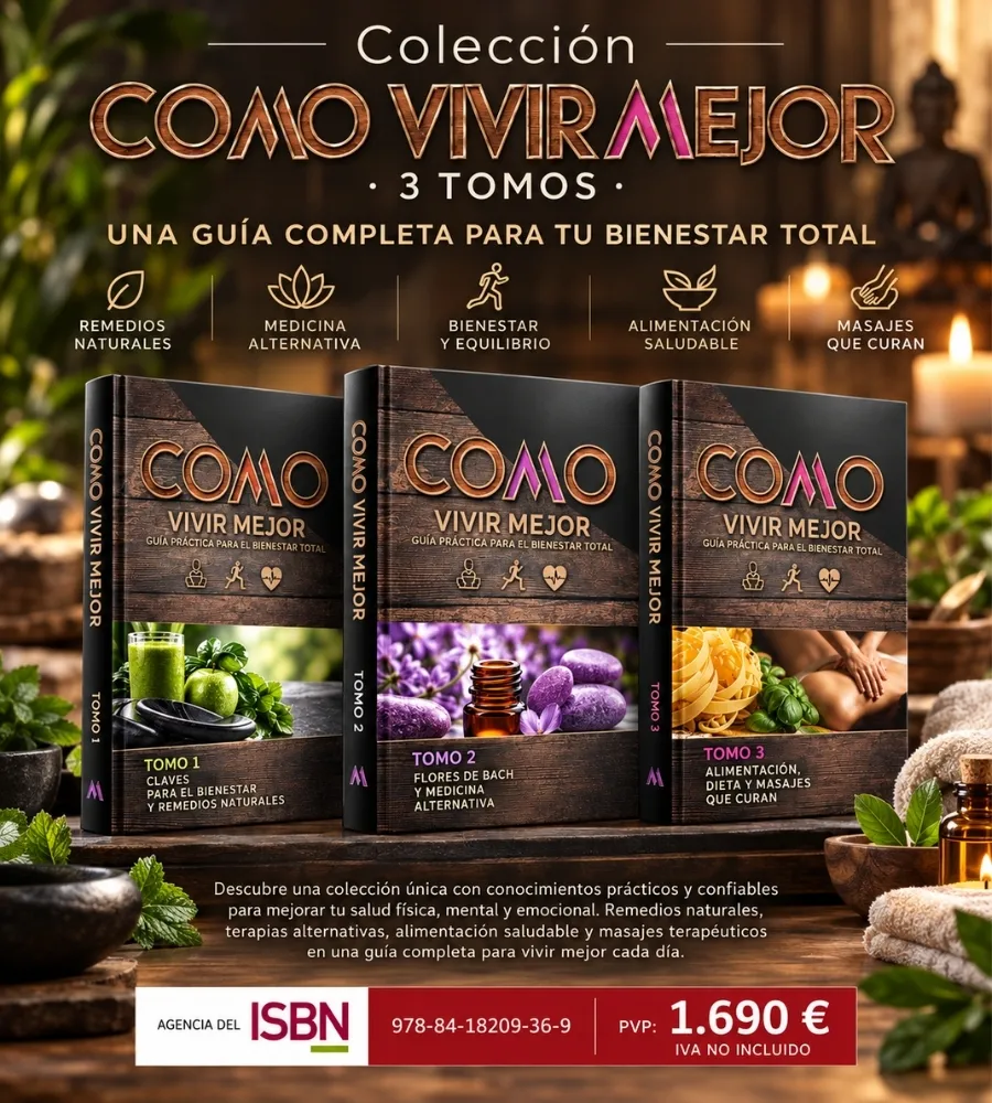 CÓMO VIVIR MEJOR · 3 TOMOS — Para tu bienestar total