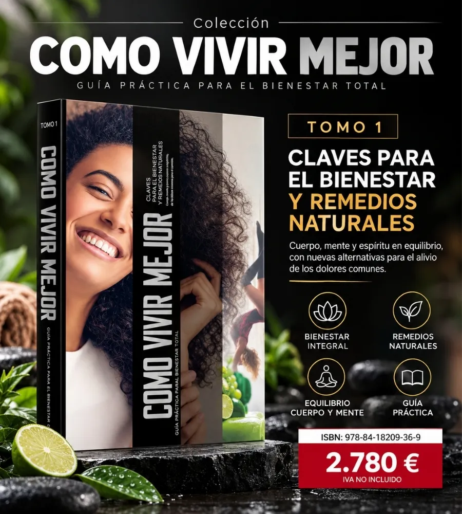 CÓMO VIVIR MEJOR · 6 TOMOS — Claves para el bienestar y remedios naturales