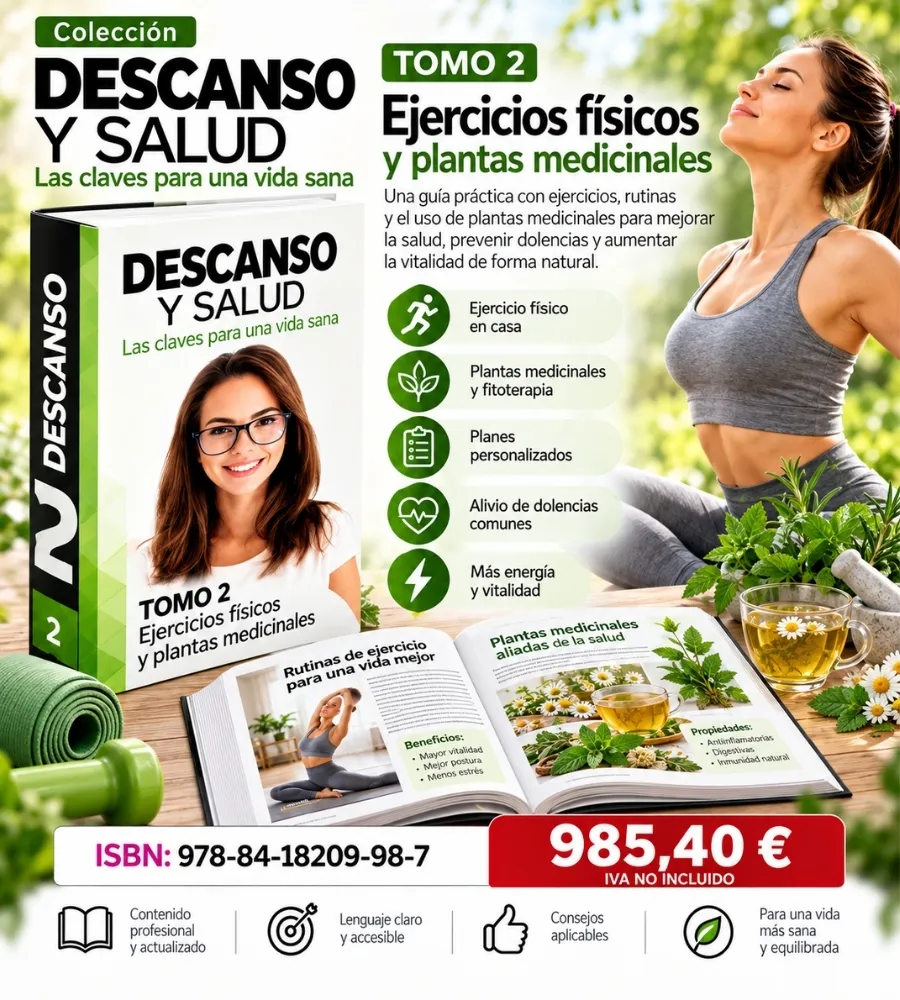 DESCANSO Y SALUD — Ejercicios físicos y plantas medicinales
