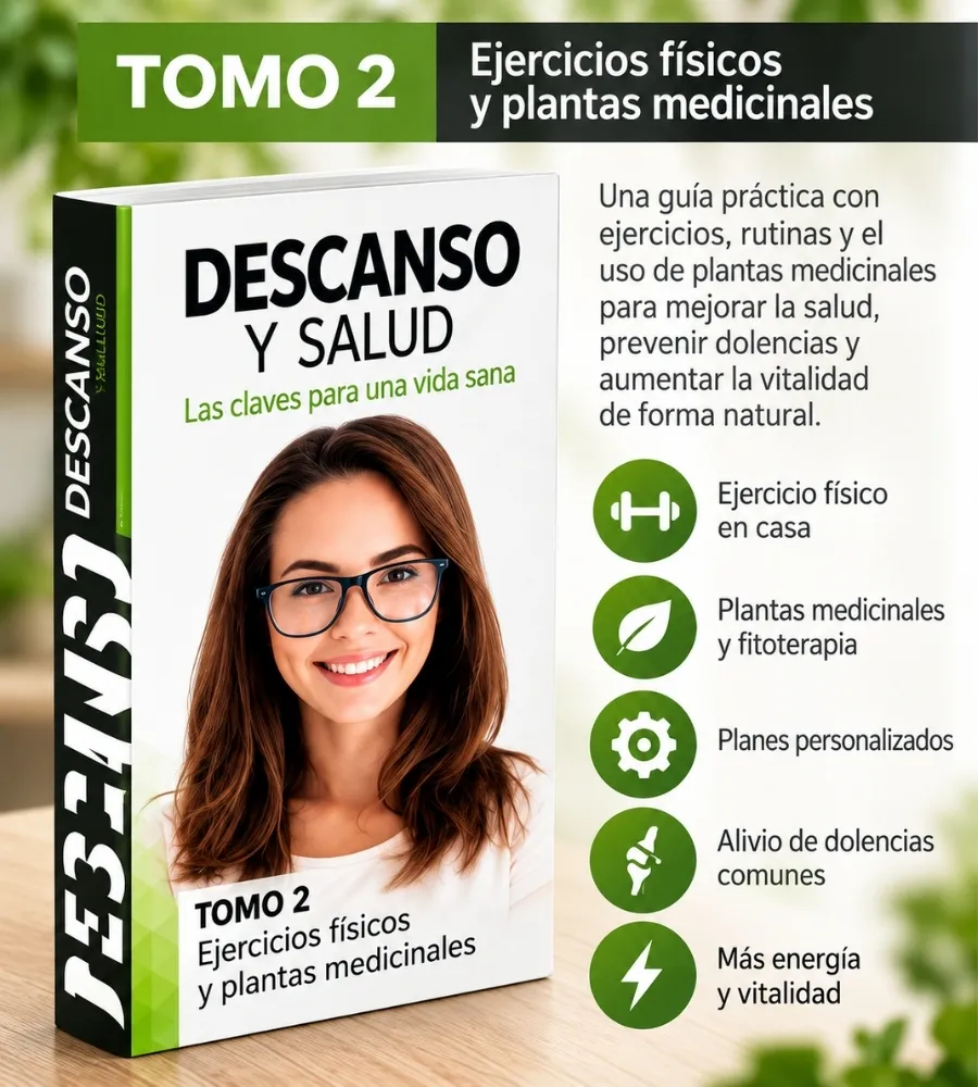 DESCANSO Y SALUD — Gimnasia en casa y fitomedicina
