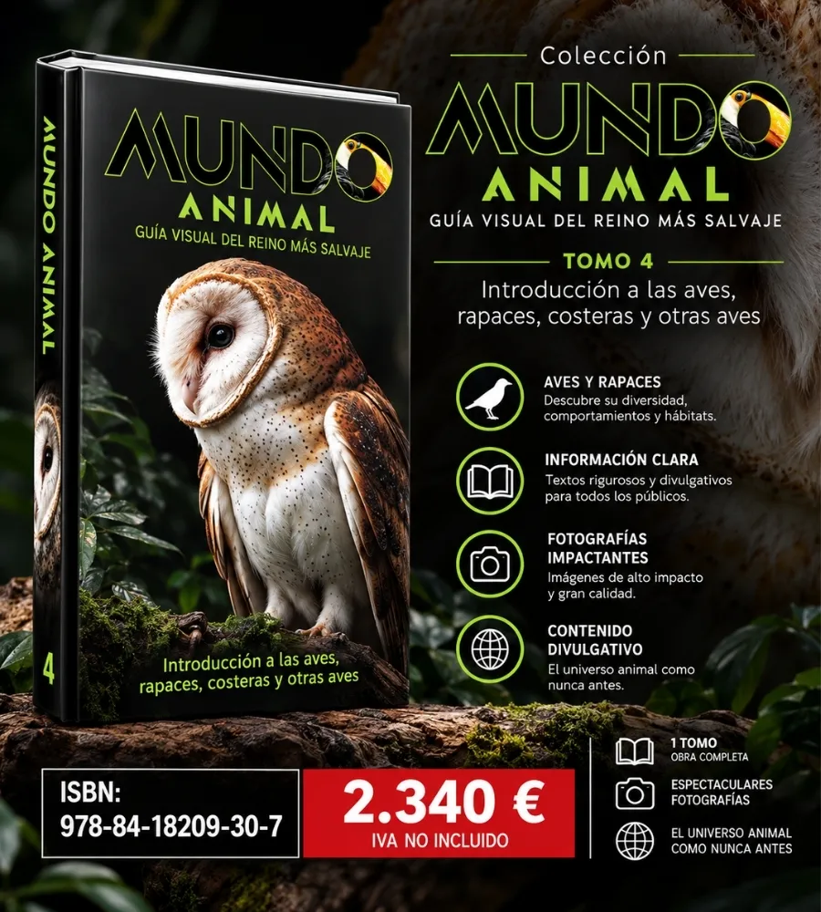 MUNDO ANIMAL — Aves, rapaces, costeras y otras aves