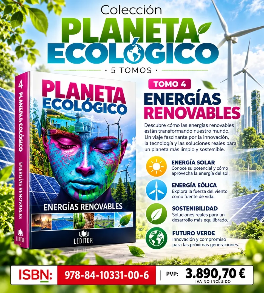 PLANETA ECOLÓGICO · 5 TOMOS — Energías renovables