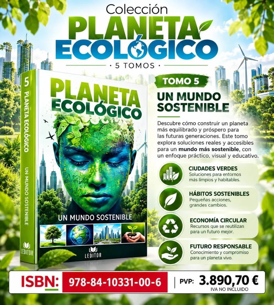 PLANETA ECOLÓGICO · 5 TOMOS — Un mundo sostenible