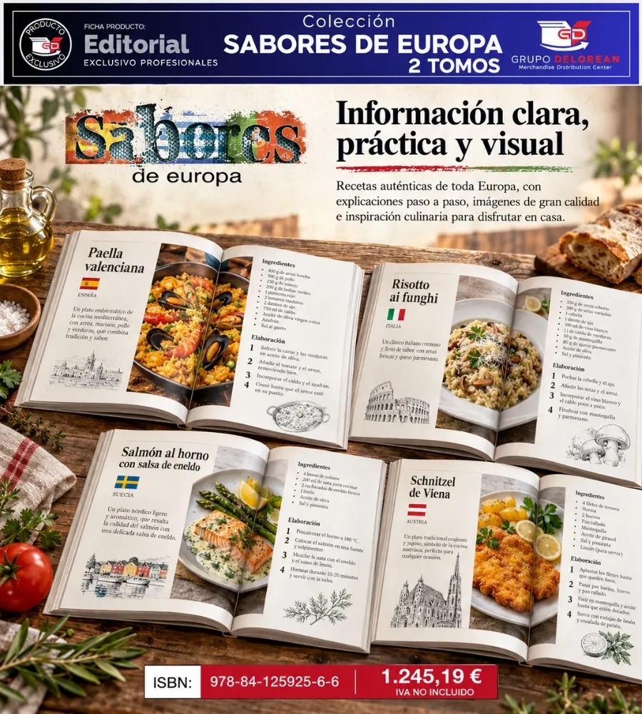 SABORES DE EUROPA — Paso a paso y con imágenes