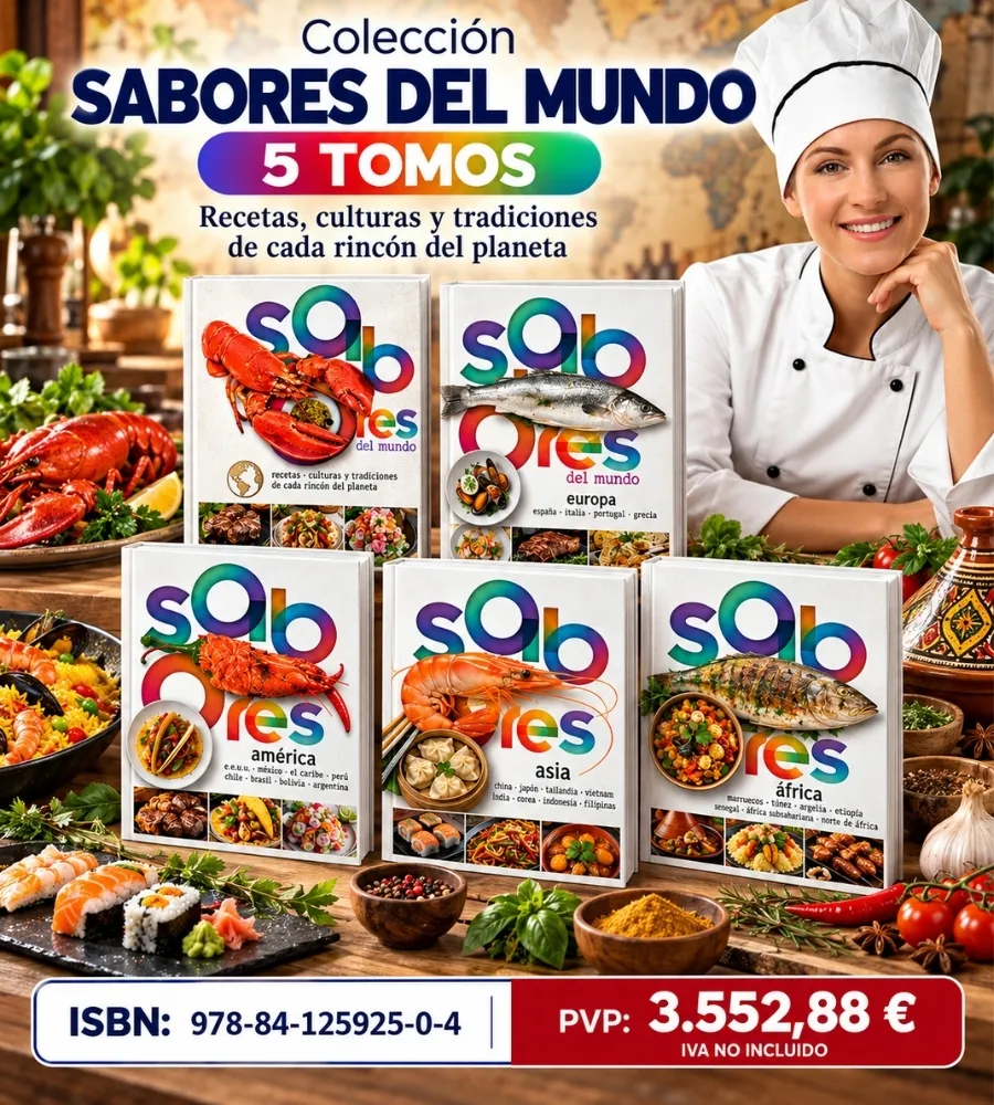SABORES DEL MUNDO — Recetas de cada rincón del planeta
