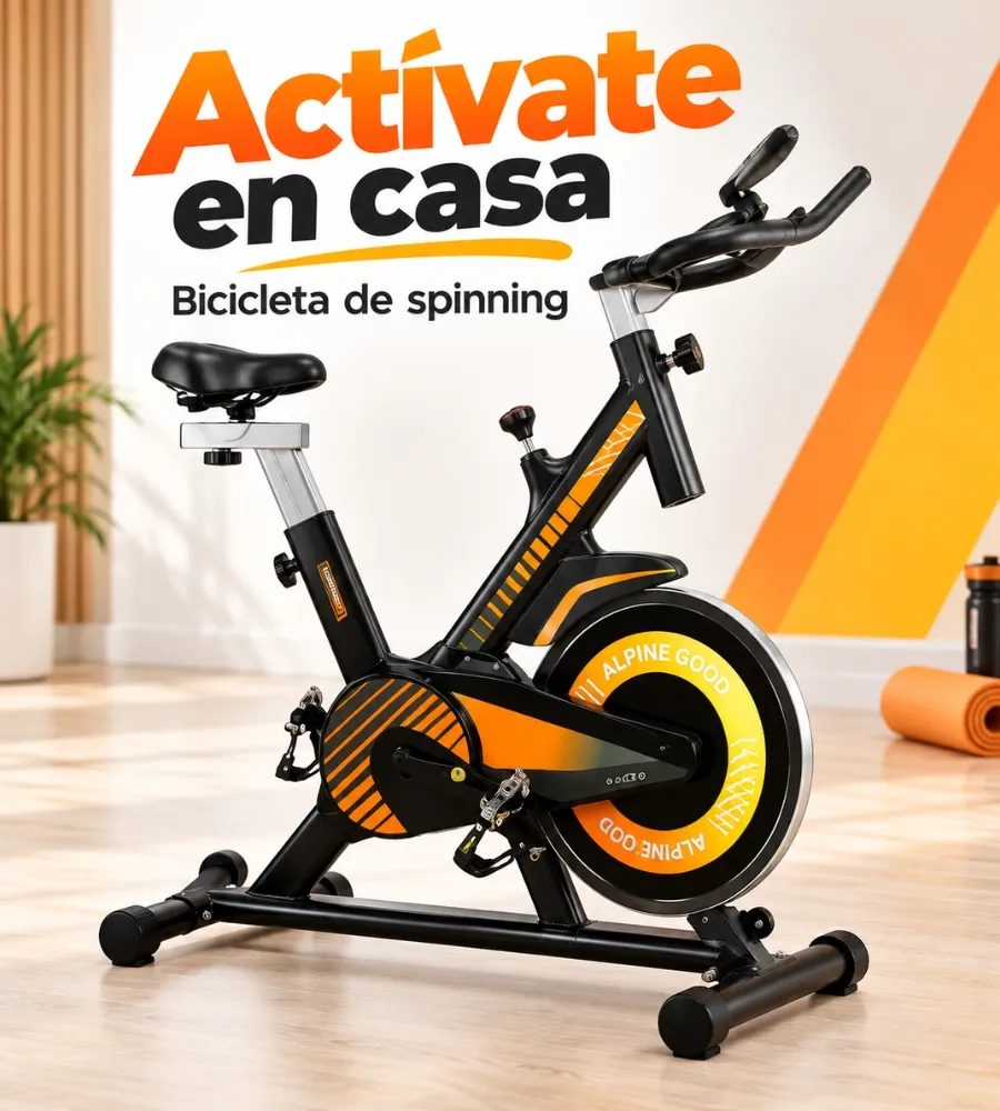 BICICLETA SPINNING PROFESIONAL — Actívate en casa