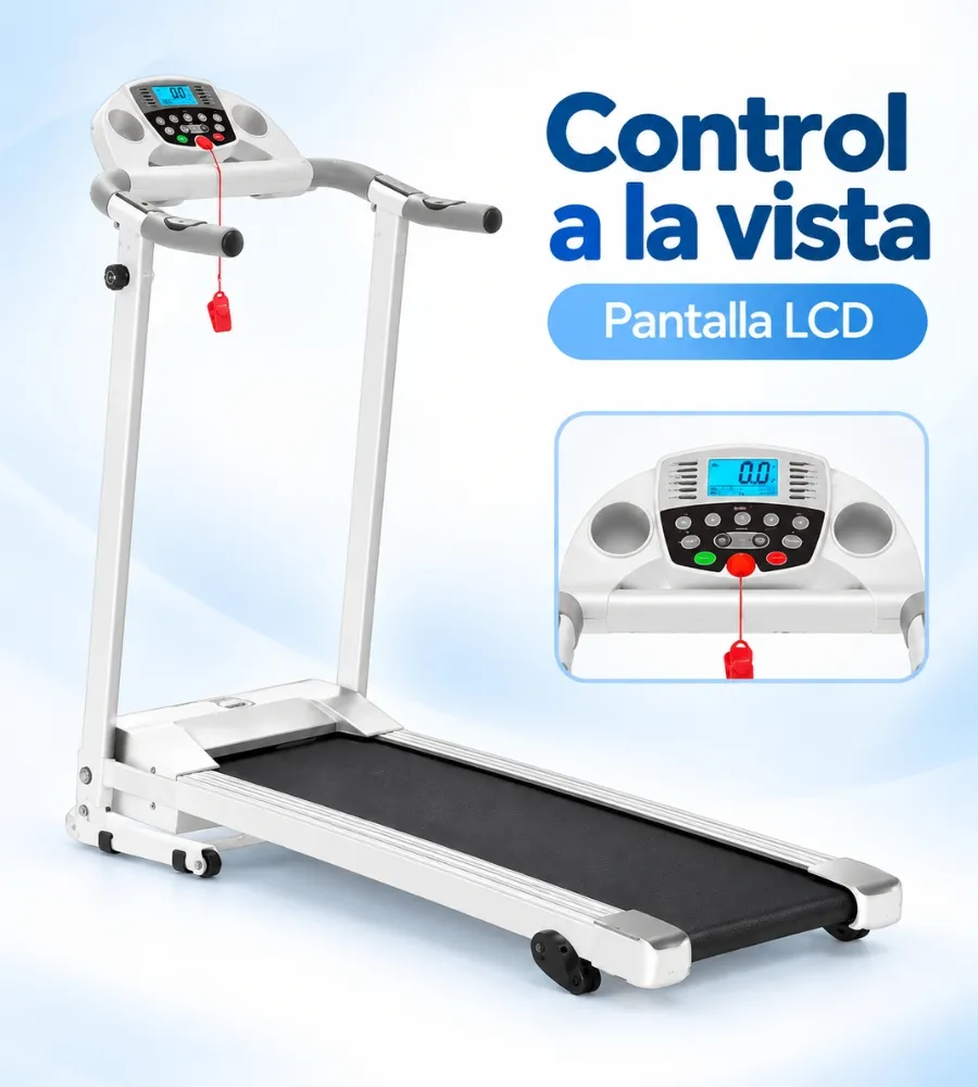 CINTA DE ANDAR 4000 — Control a la vista