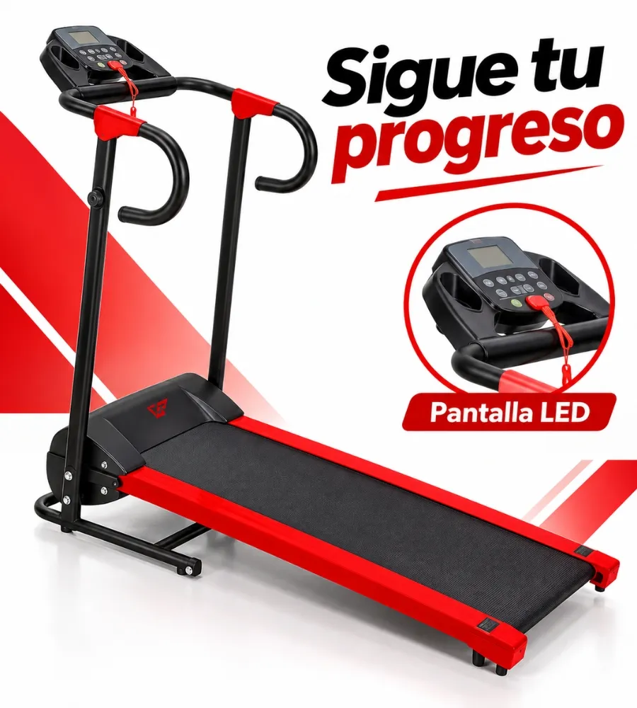 CINTA DE ANDAR Y CORRER PLEGABLE — Sigue tu progreso