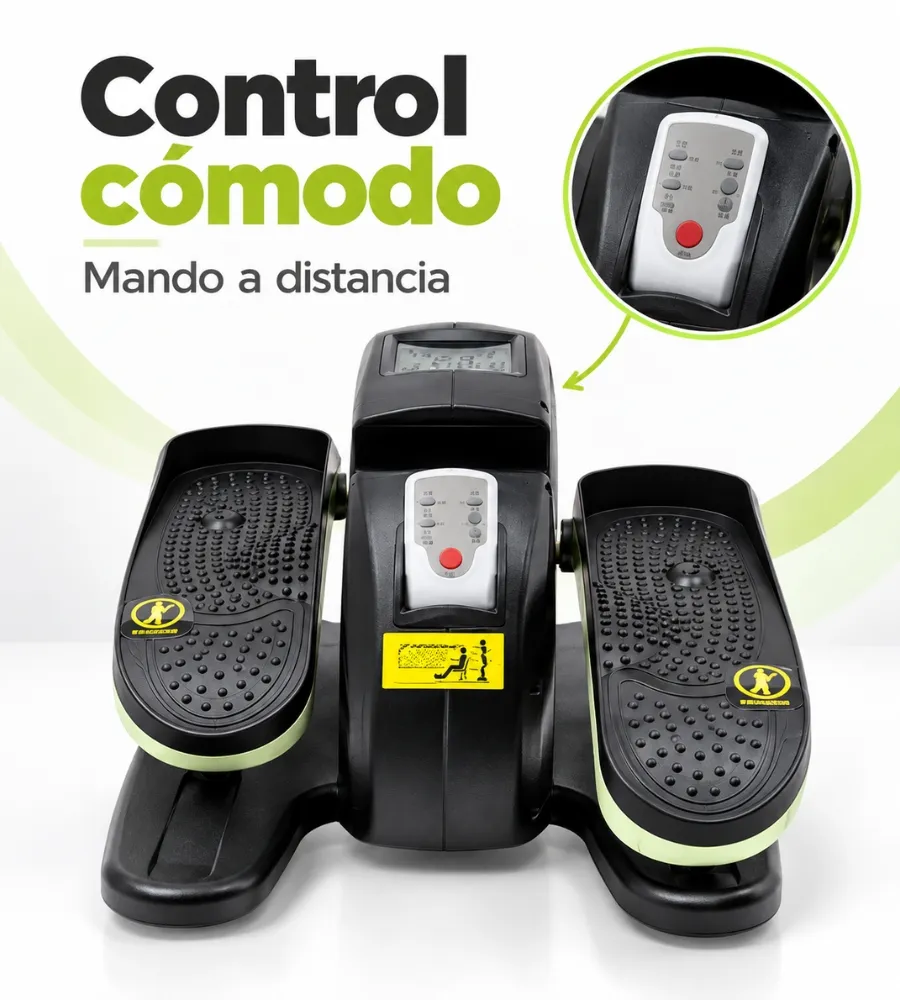 PEDALINA MINI-ELÍPTICA ELÉCTRICA — Control cómodo