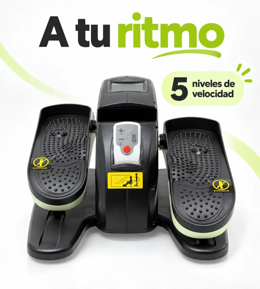 PEDALINA MINI-ELÍPTICA ELÉCTRICA — A tu ritmo