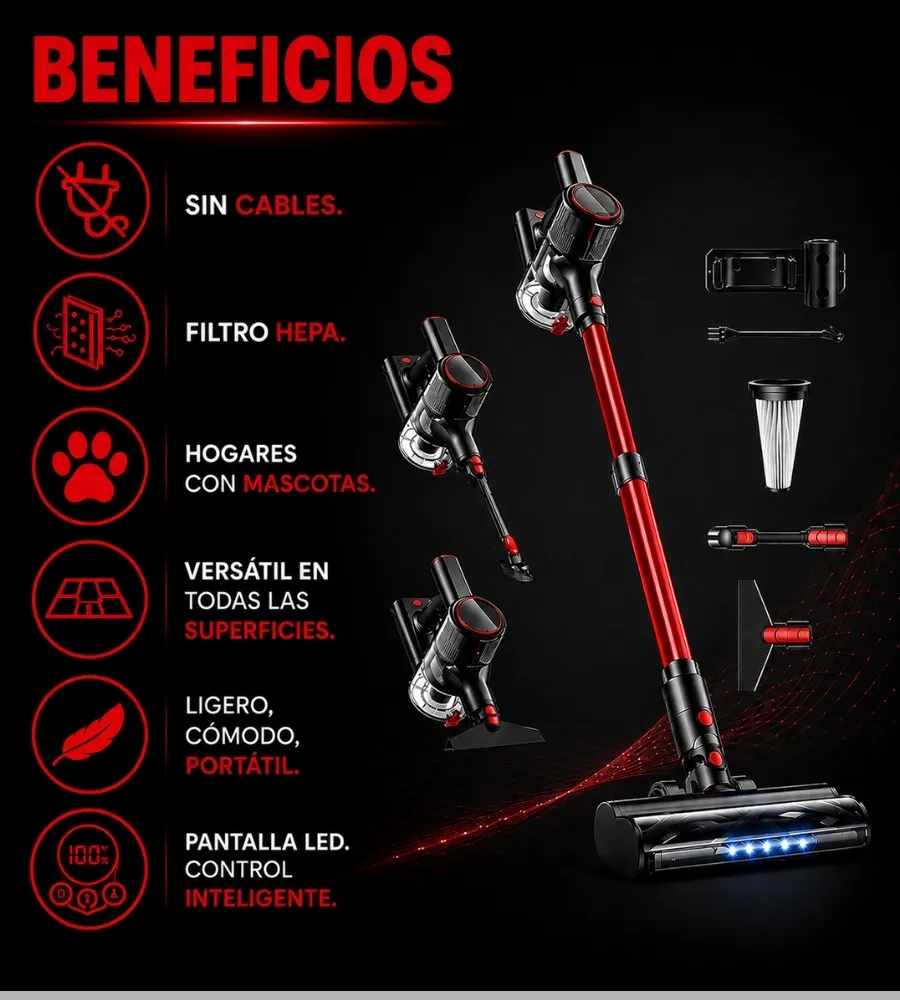 Aspirador Ciclónico Plus-Bio — hogares con mascotas