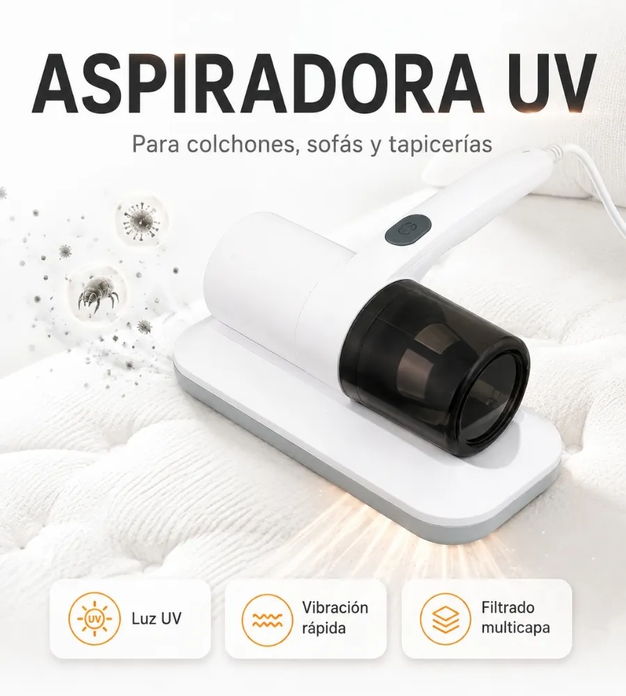 Aspirador Colchones UV — para qué sirve
