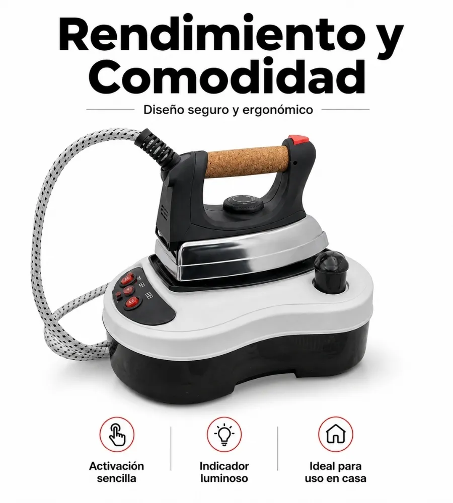 Centro de Planchado Premium — rendimiento y comodidad