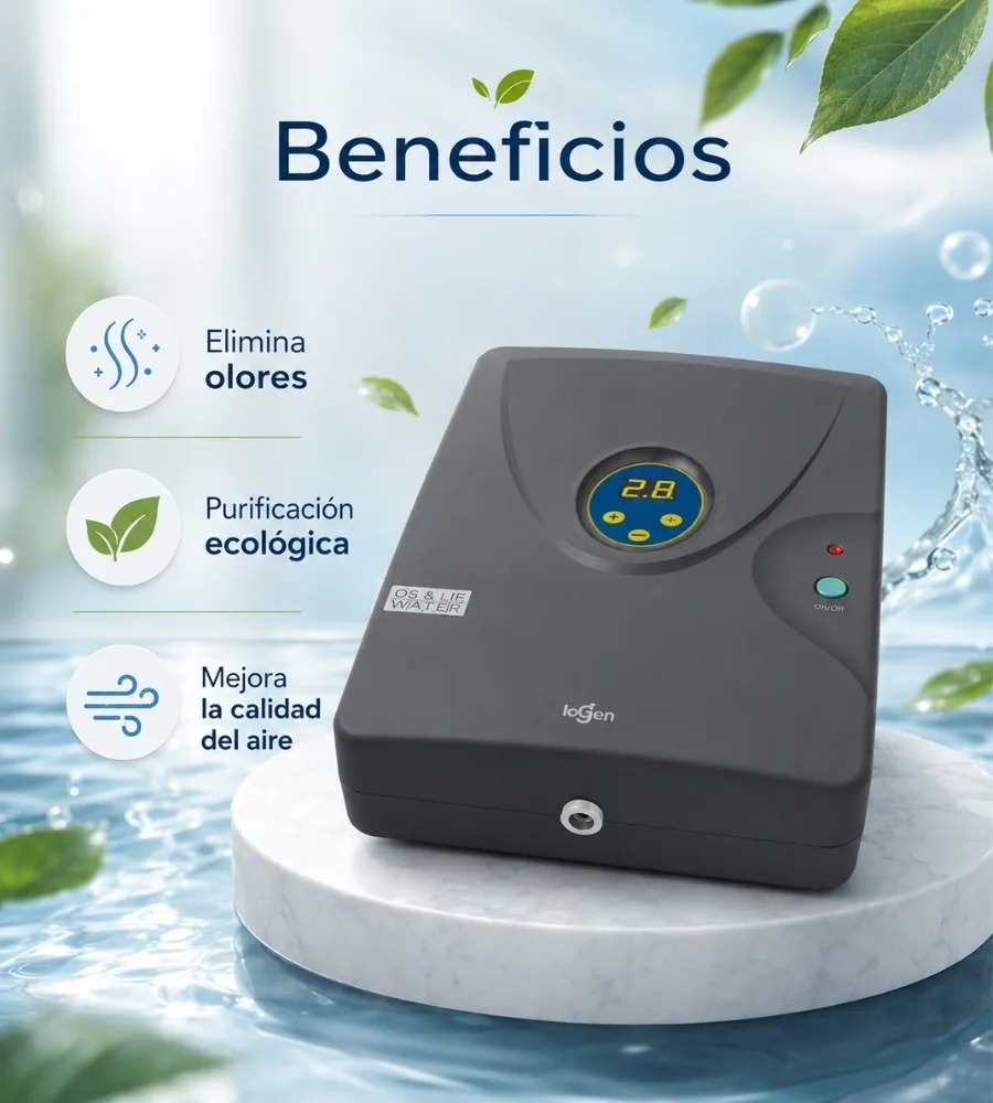 Desinfektion O3 — beneficios