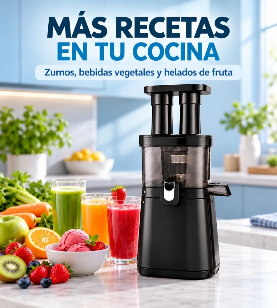 Exprimidor Juice Plus Vital: zumos, bebidas vegetales y helados de fruta