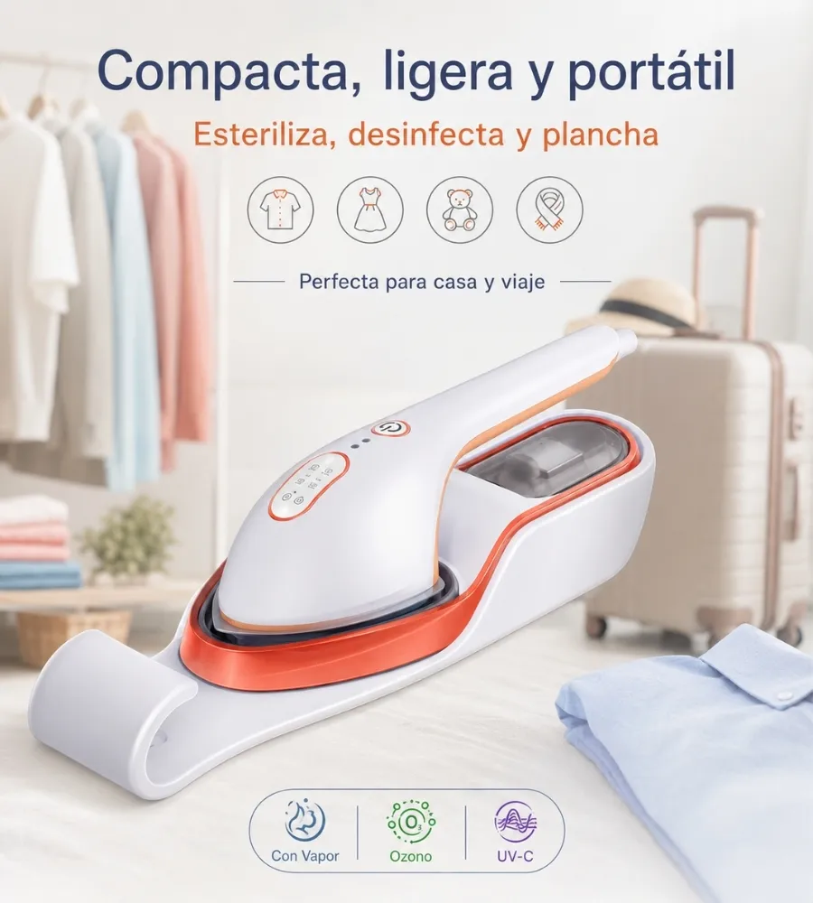 Plancha Portátil Multifunción — formato compacto