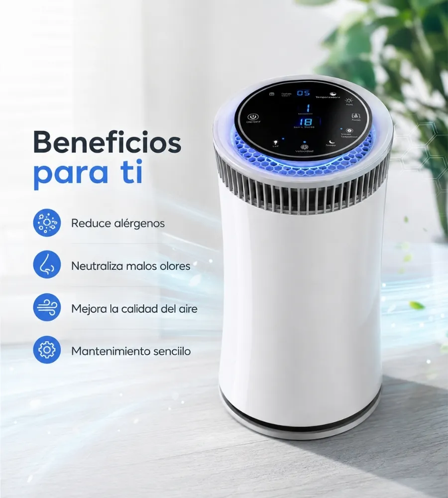 Purificador Air Freshlife 360 — beneficios y mantenimiento