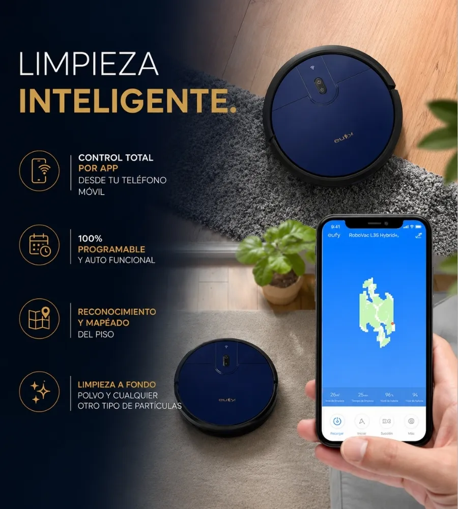 Robot Aspirador Cleaner — navegación y mapeado