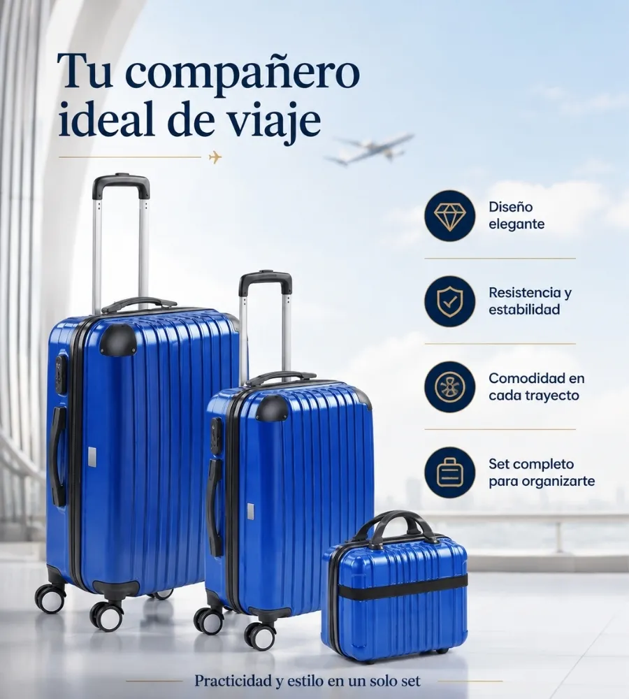 Set de Maletas — compañero de viaje