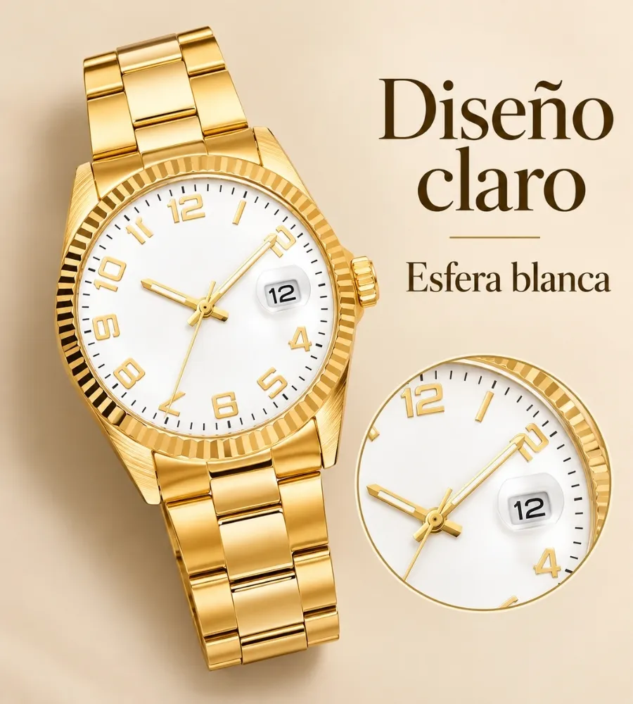 STELLA CLASSIC RELOJ CABALLERO — Diseño claro