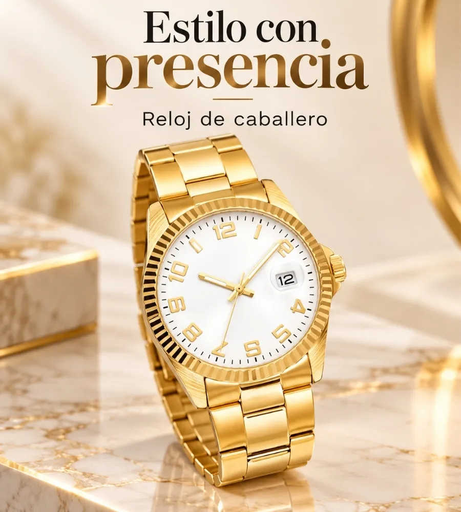 STELLA CLASSIC RELOJ CABALLERO — Estilo con presencia