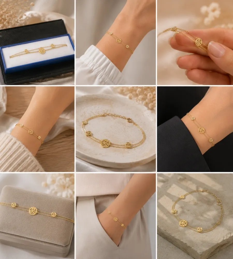 WOMAN GOLD PULSERA — Woman Gold