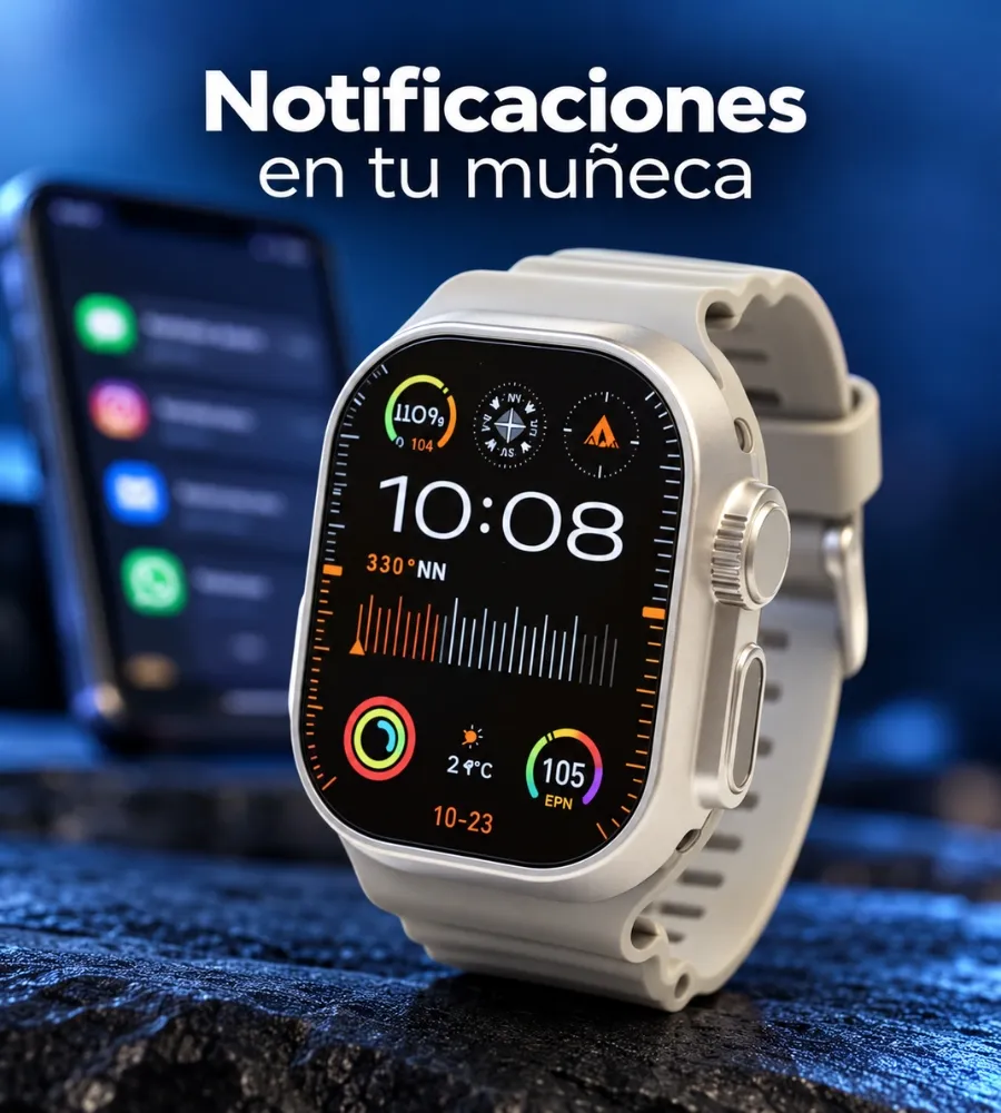 RELOJ SMARTWATCH ULTRA 2 — Todo lo importante, en tu muñeca