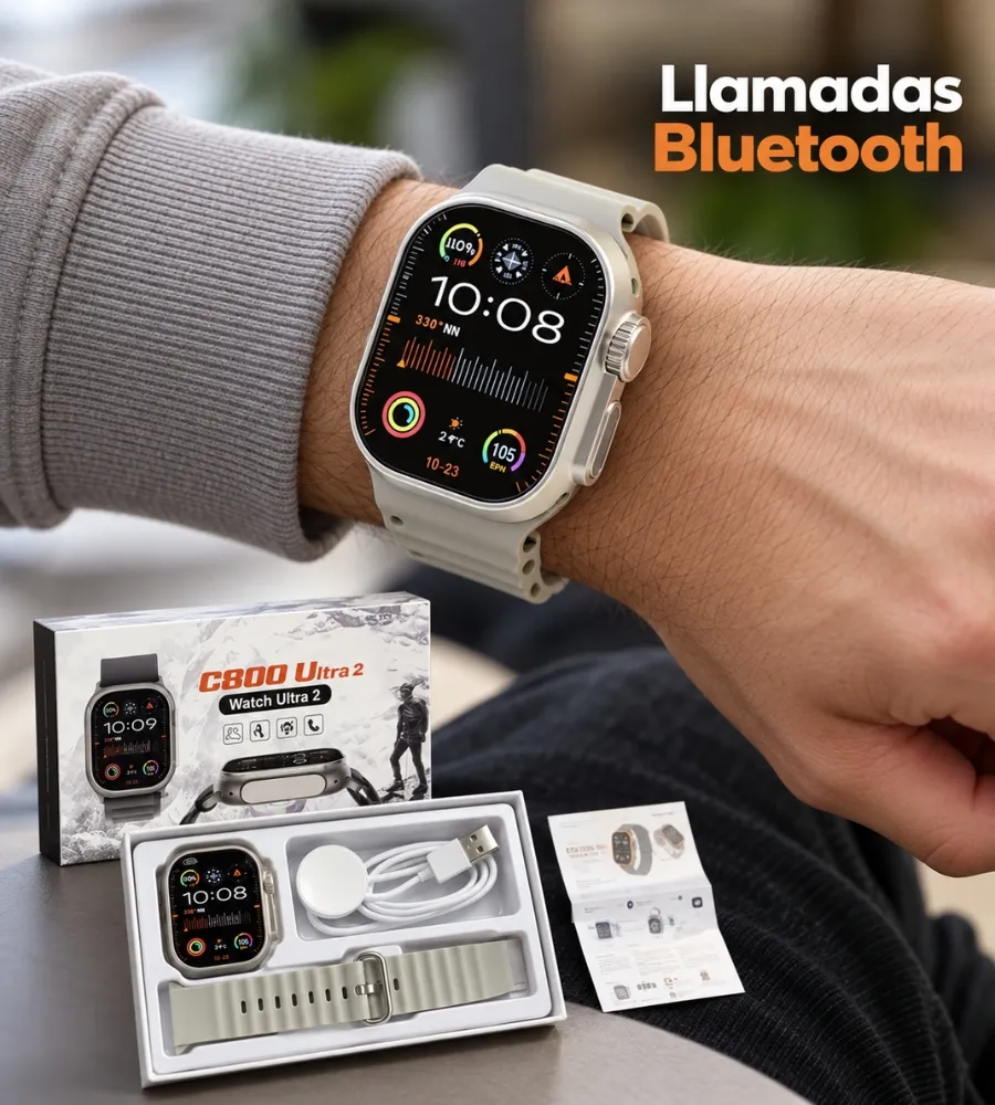 RELOJ SMARTWATCH ULTRA 2 — Habla desde el reloj