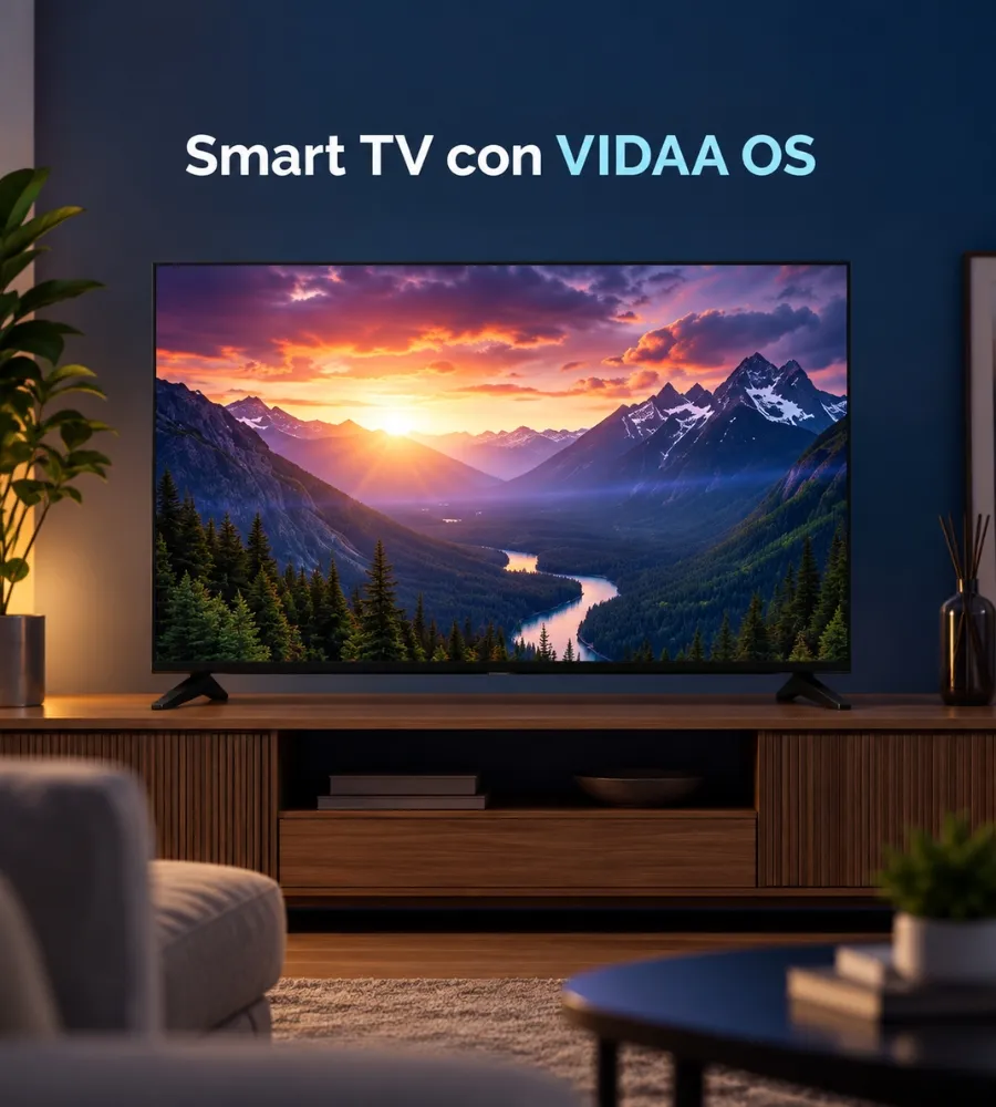 SMARTLINE 32” HD — Smart TV con VIDAA OS