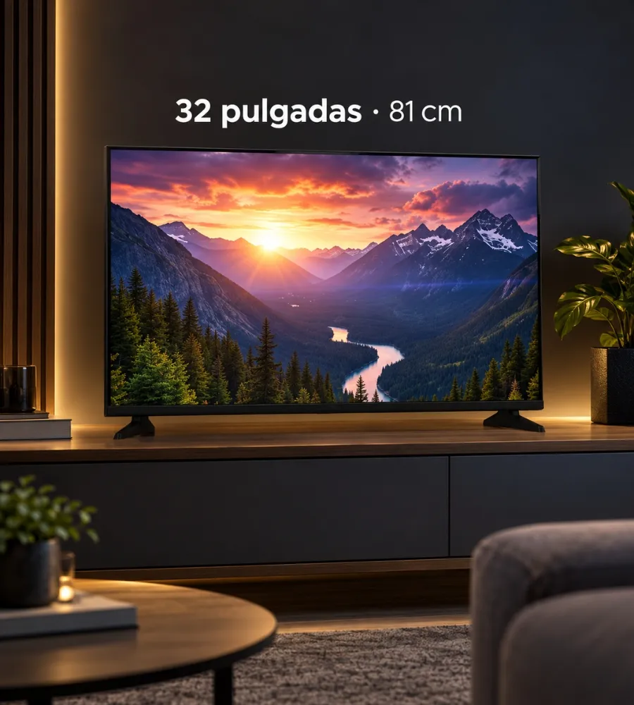 SMARTLINE 32” HD — Una medida para cualquier estancia