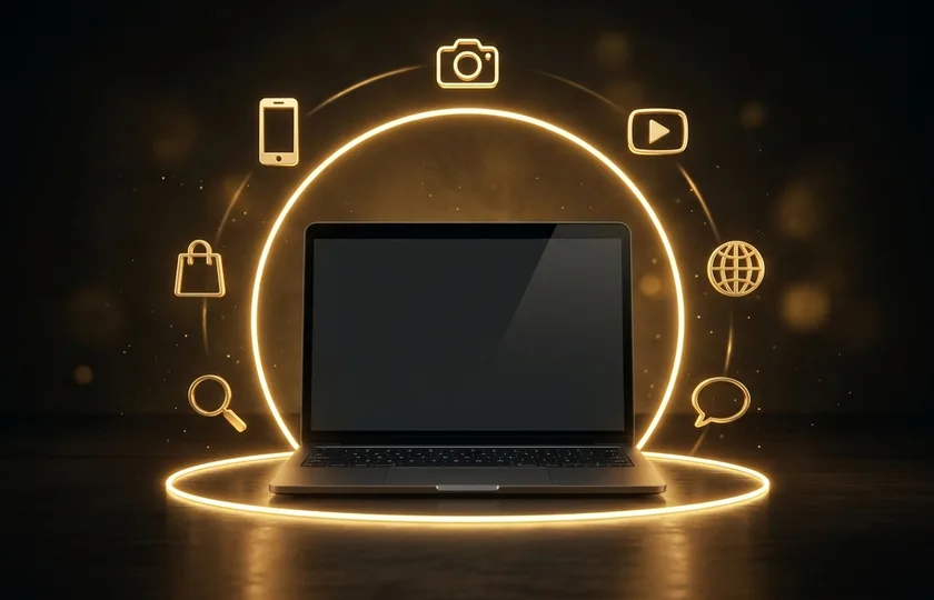 Marketing 360: web, vídeo, redes, búsqueda y tienda online