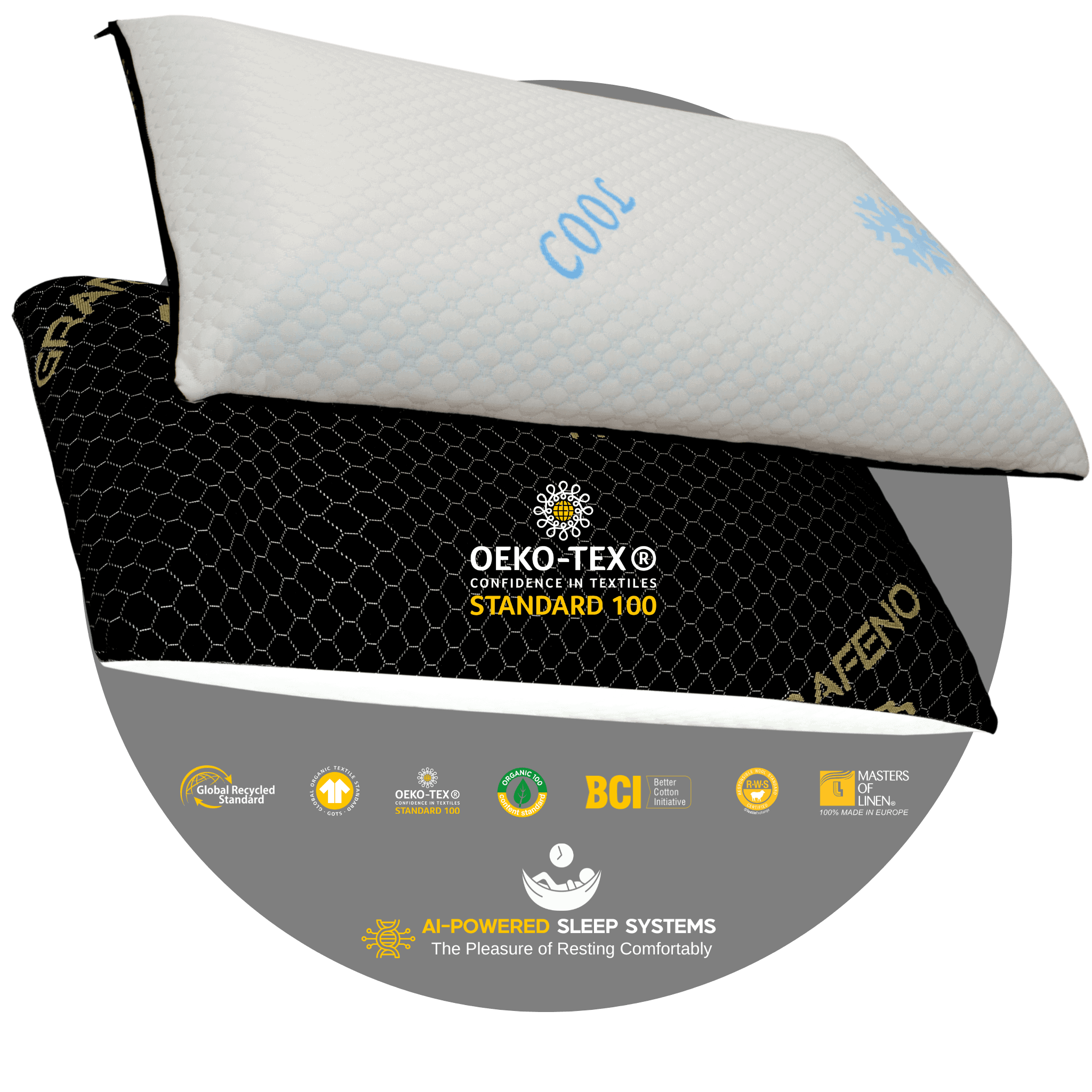 ALMOHADA SENSO BLACK COOL