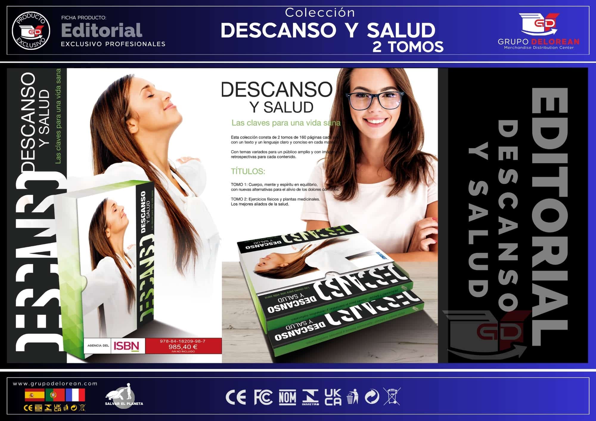 Colección Descanso y Salud 2 Tomos