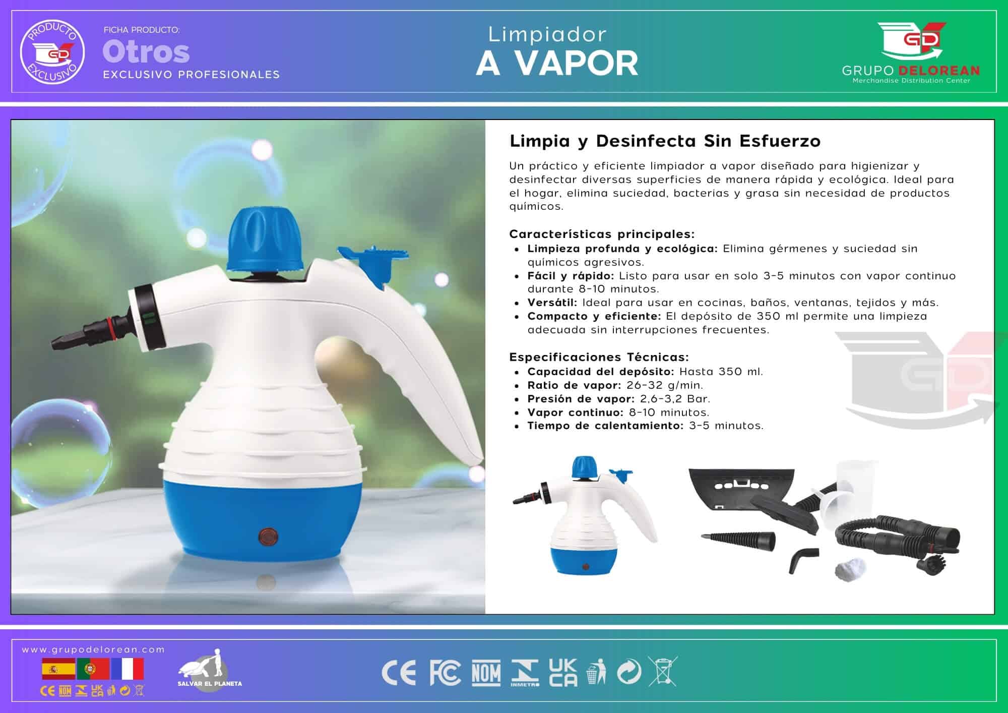Limpiador a Vapor