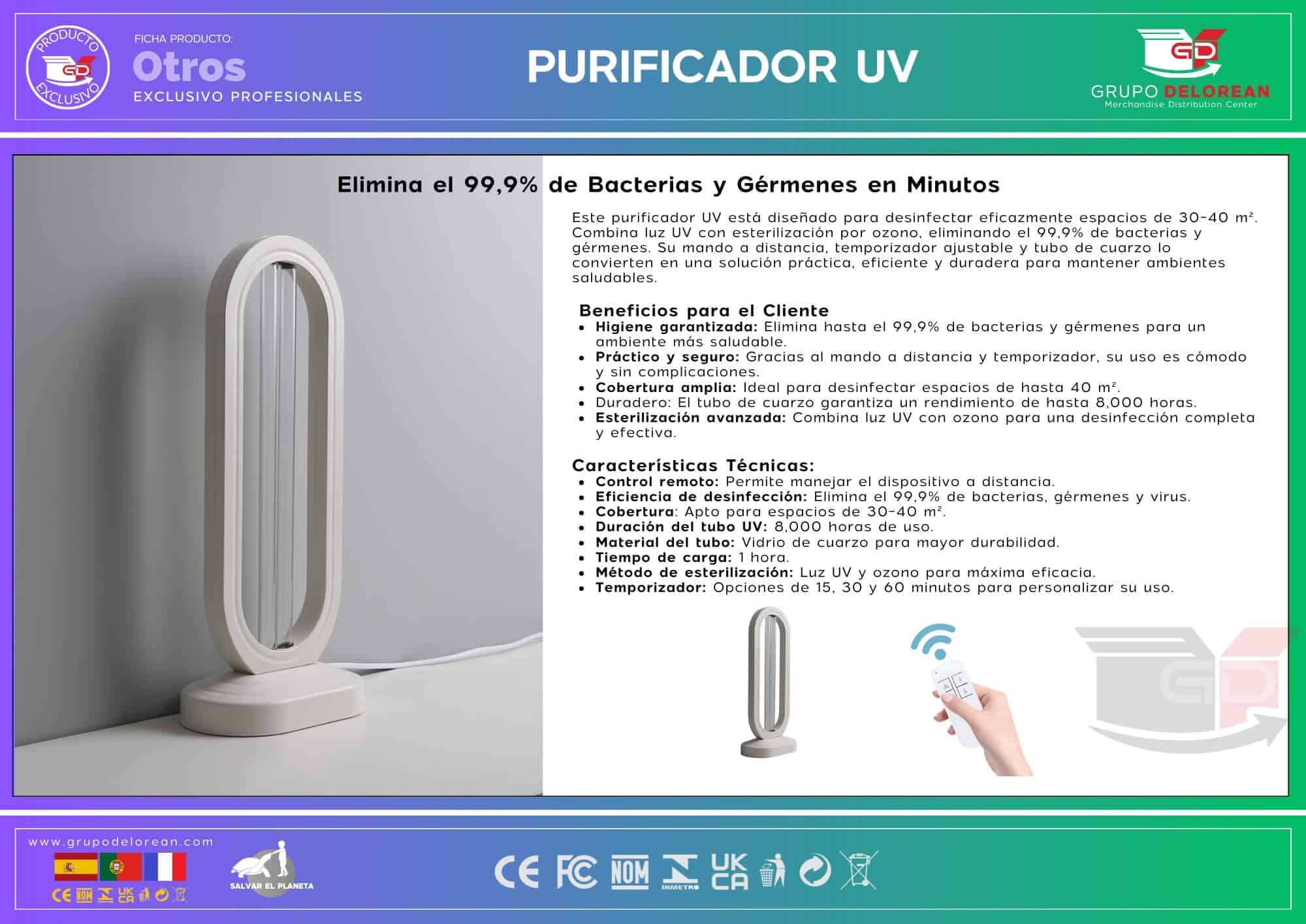 Purificador UV