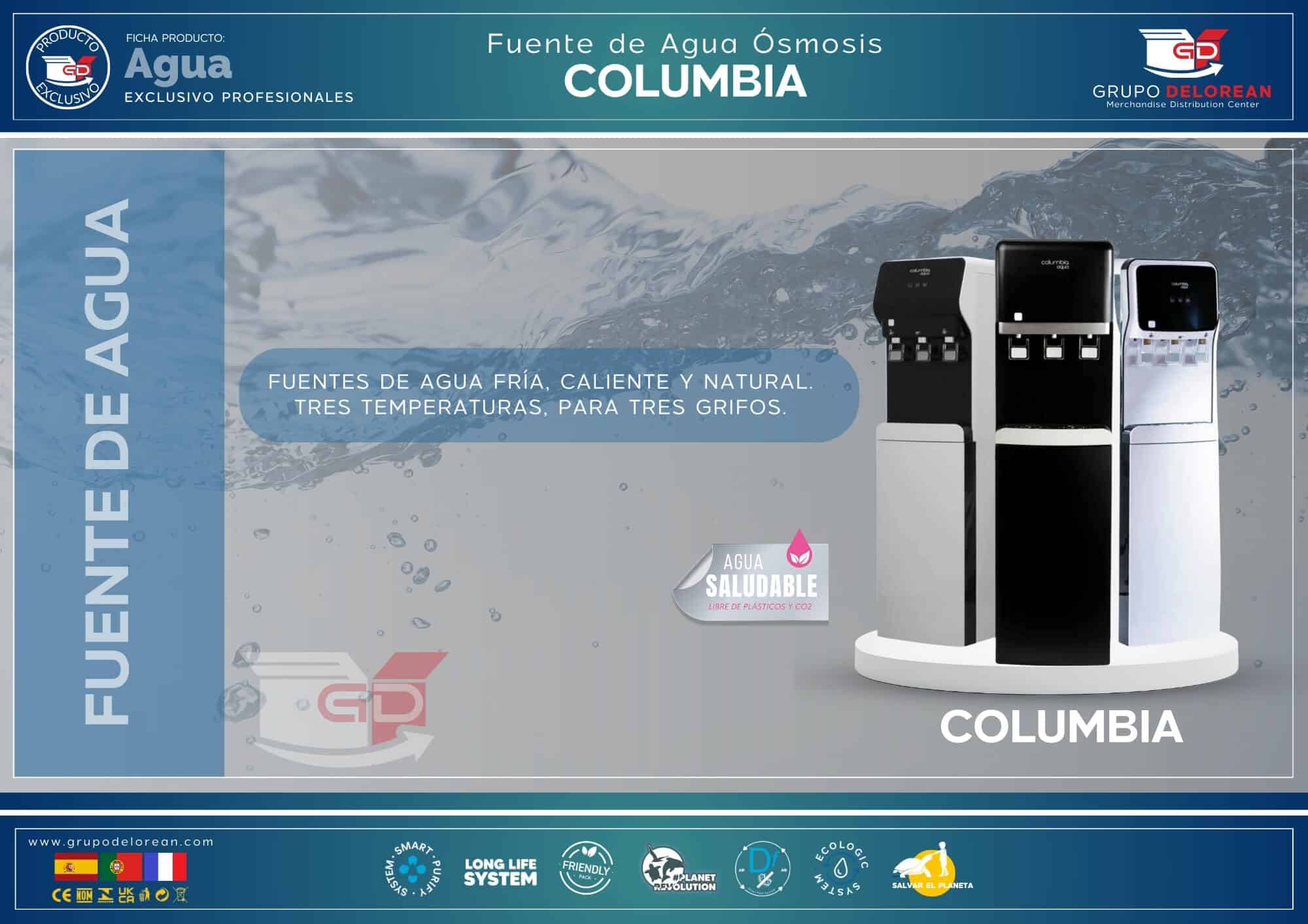 Fuente de Agua Columbia