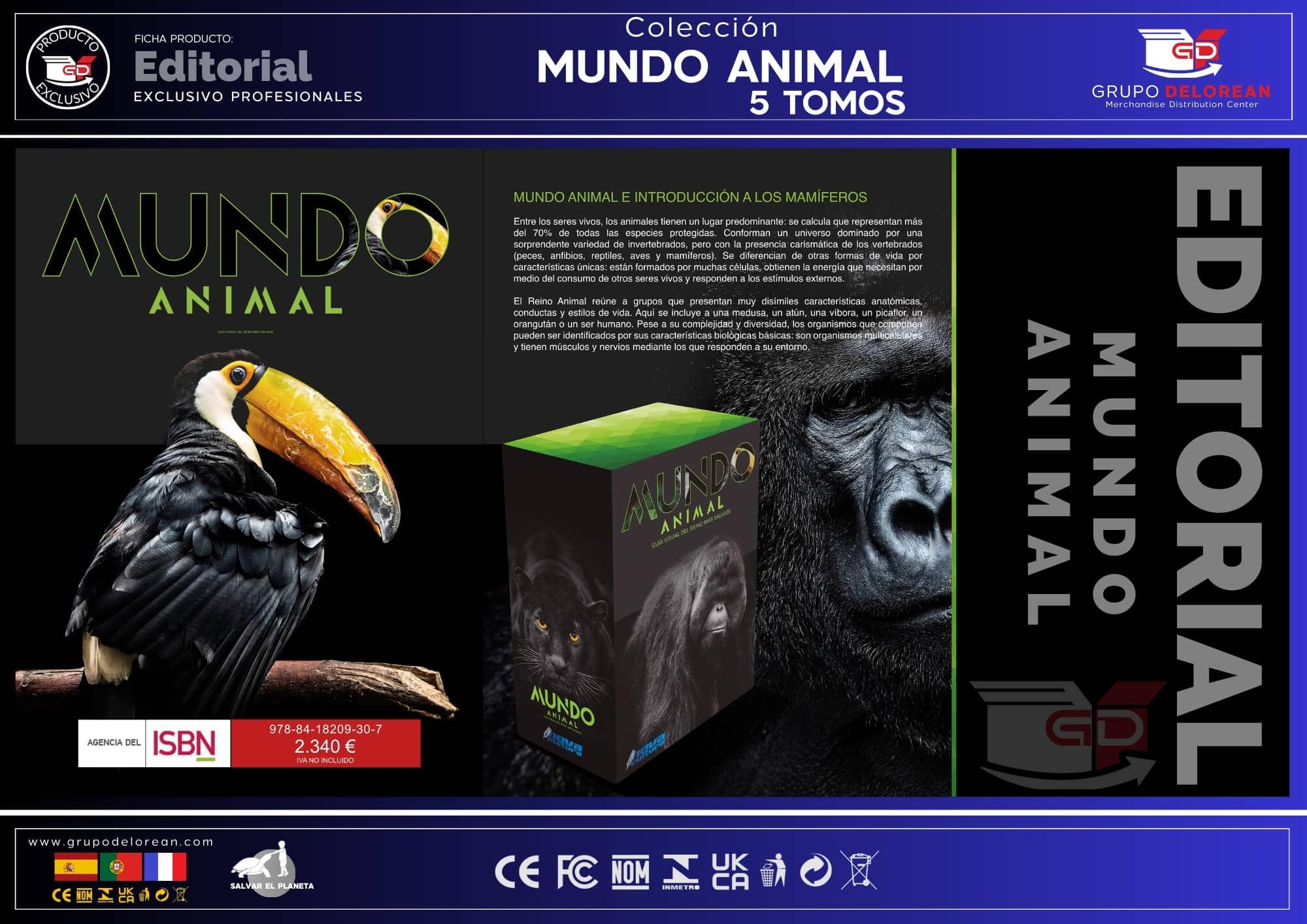 Colección Mundo Animal 5Tomos