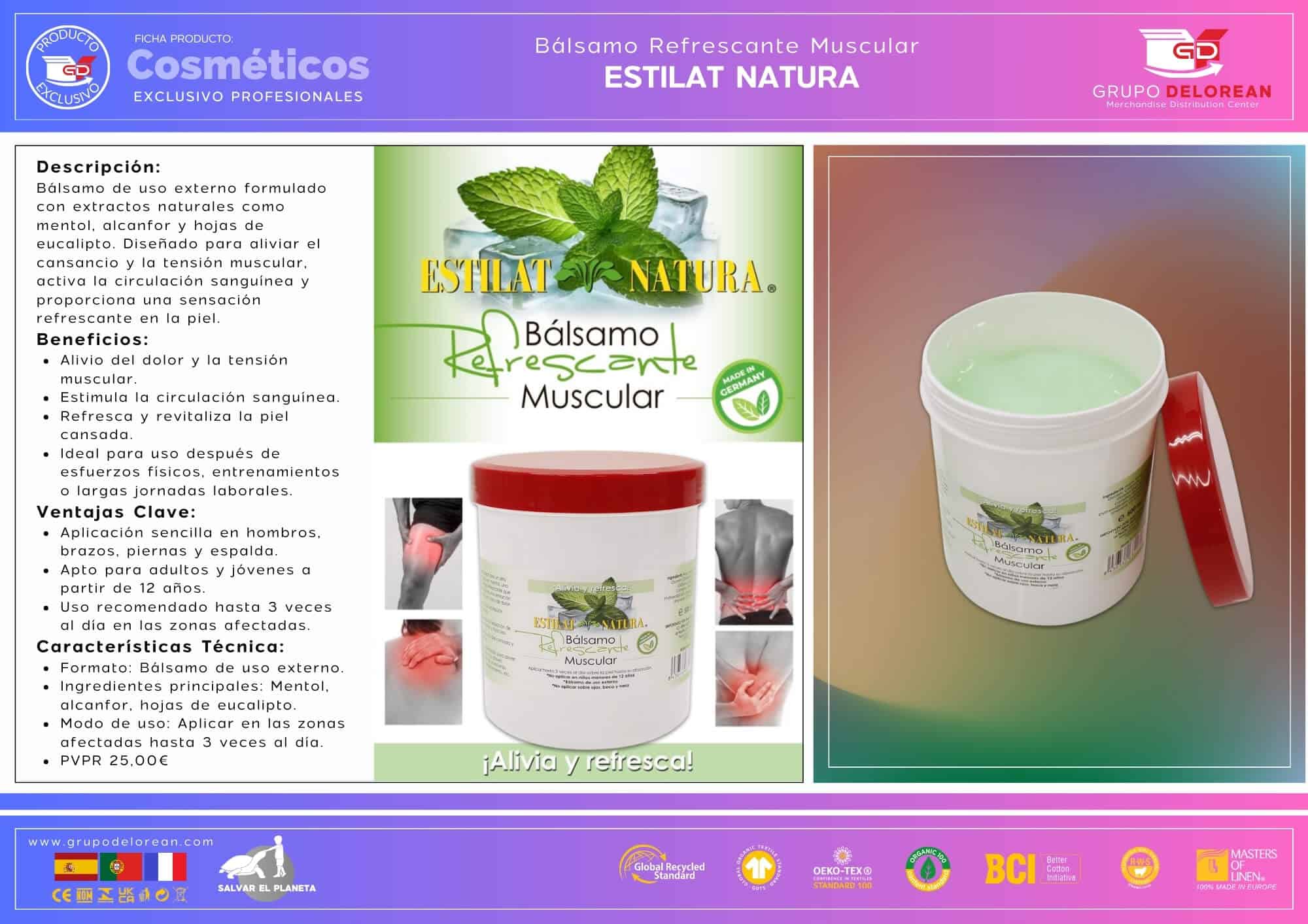 Bálsamo Refrescante Muscular