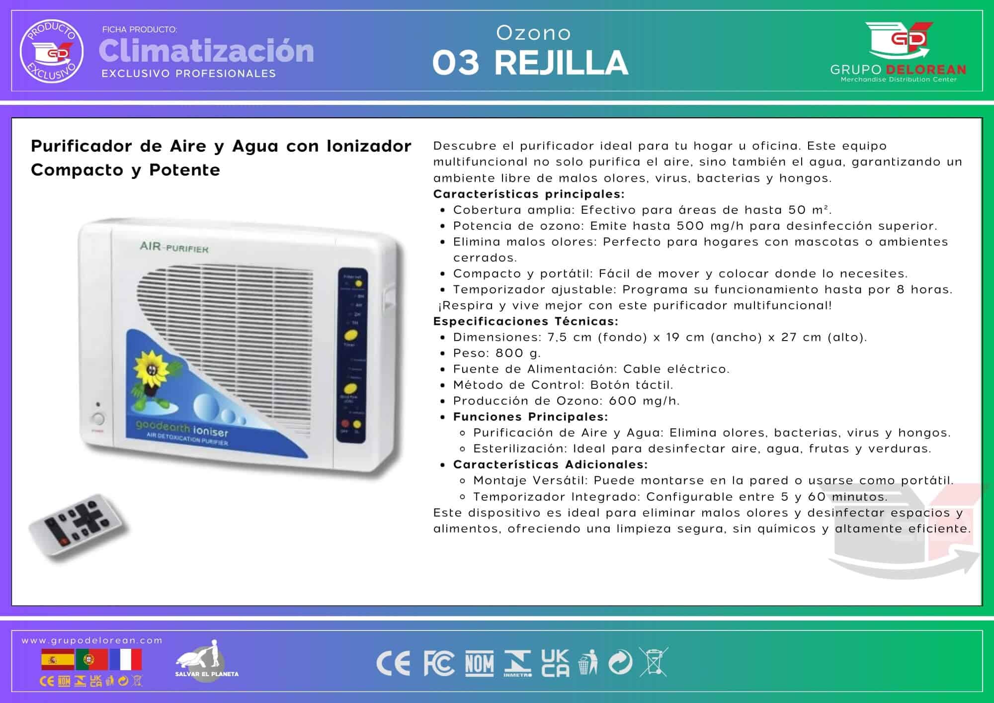 Ozono 03 Rejilla