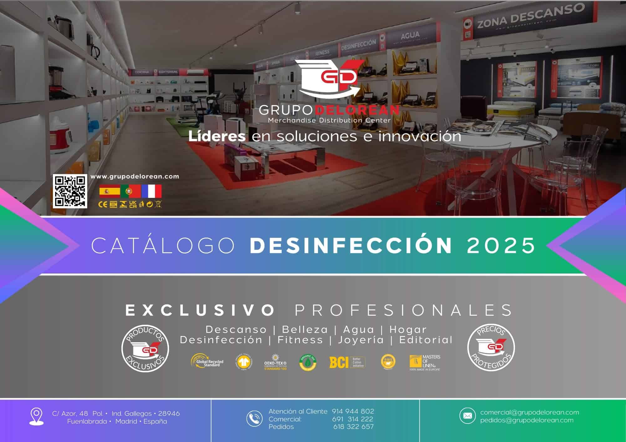 Catálogo Desinfección