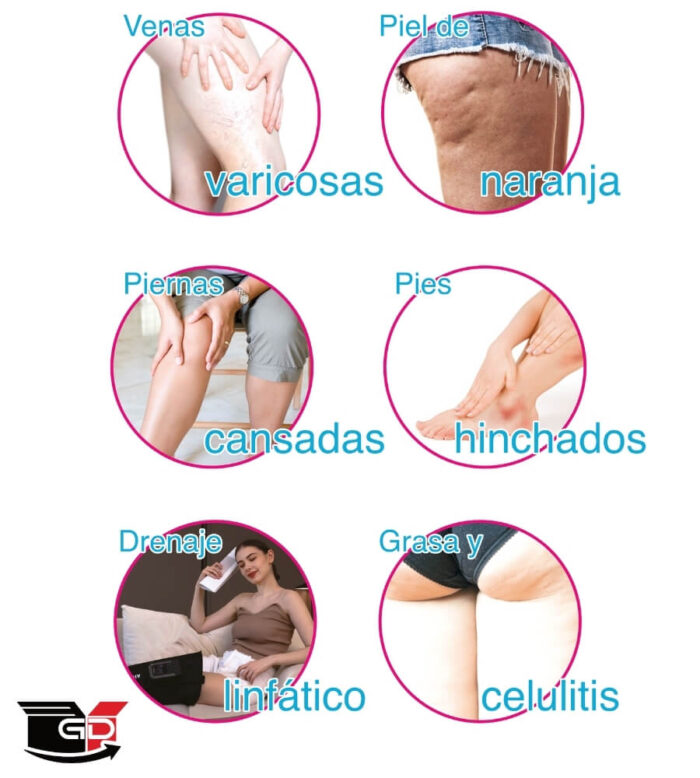 Presoterapia de viaje inalámbrica
