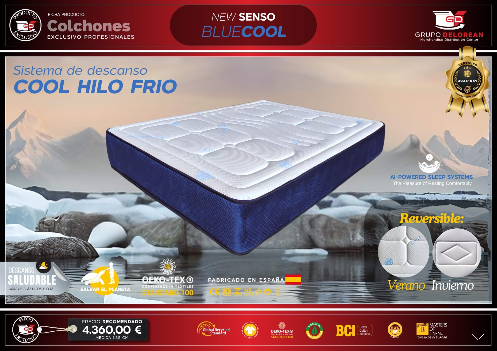 Colchón BlueCool